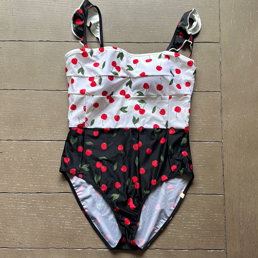 SUMMERSALT Cherry One Piece Bathing Suit